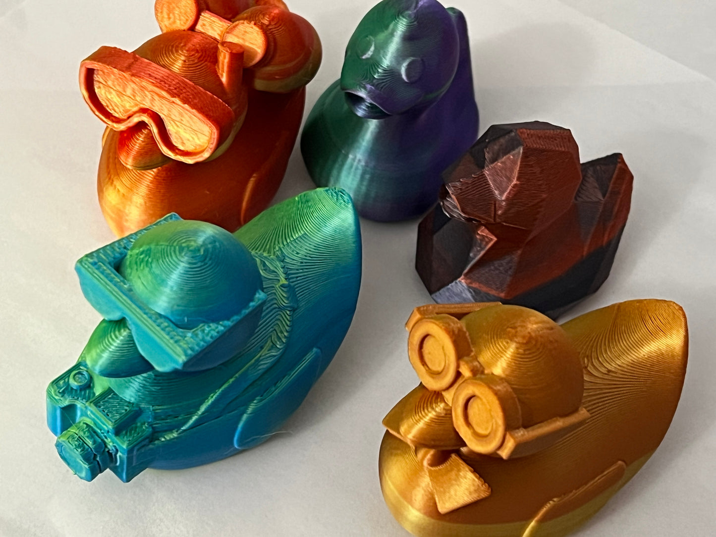 3D Ducks Variety Dual-Color Pack (5 Count, **Limited Time Offer**)